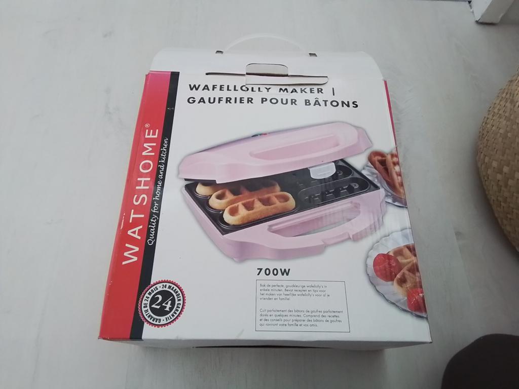 Wafelijzer, Ophalen, Uitneembare platen, Zo goed als nieuw