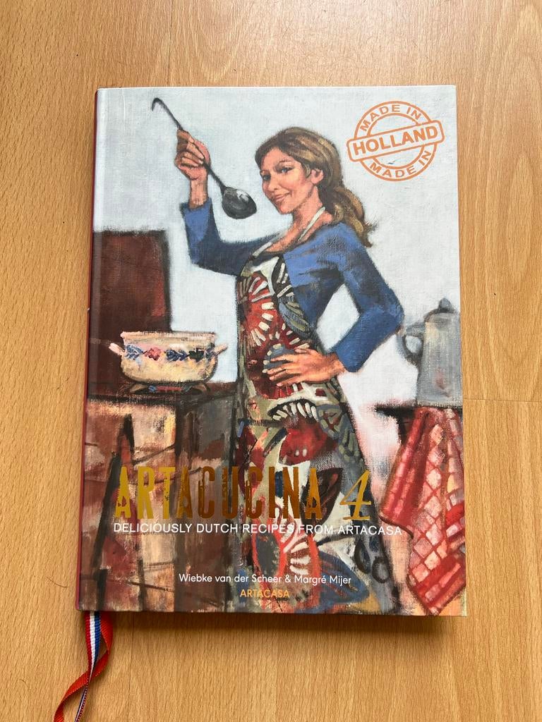 Artacucina 4: Deliciously Dutch Recipe Kookboek, Ophalen of Verzenden, Gelezen, Nederland en België, Hoofdgerechten