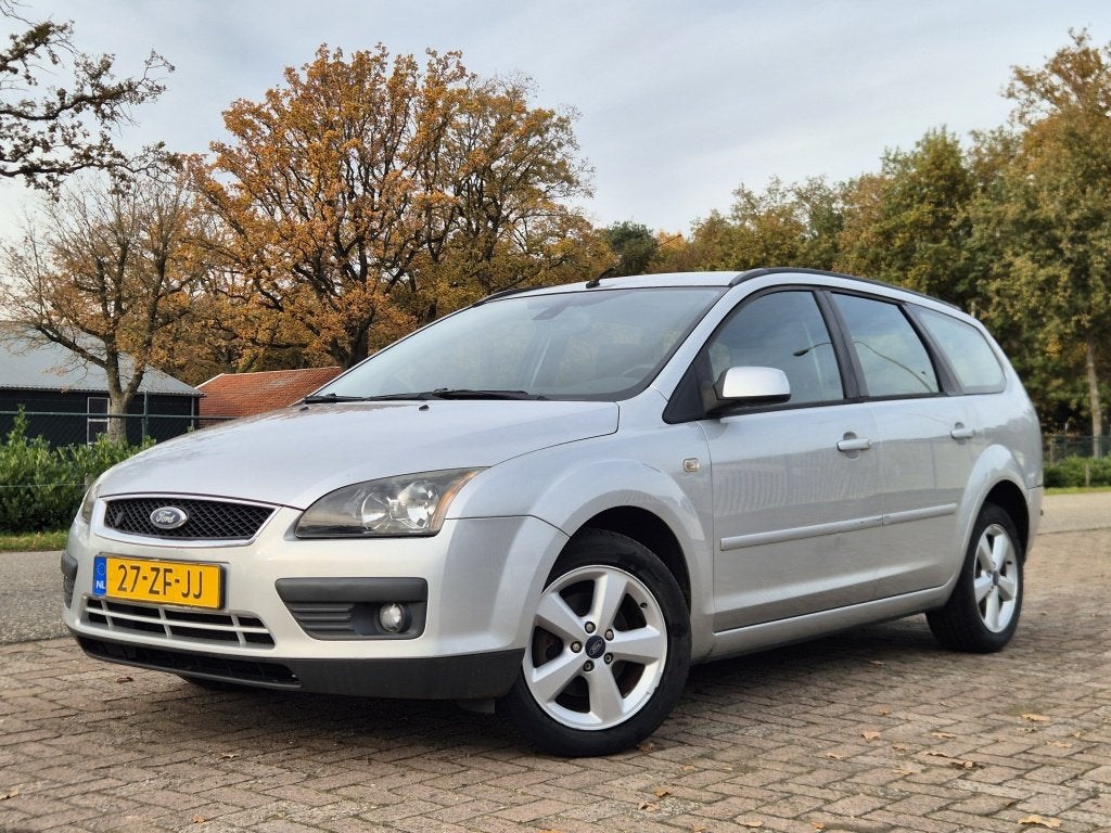 Ford FOCUS Wagon 1.8-16V Tr. FlexiF. (bj 2008), Auto's, 125 pk, Gebruikt, 4 cilinders, Handgeschakeld