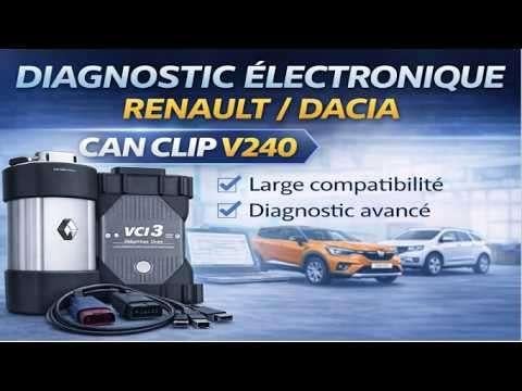 CANCLIP Diagnose Set VCI2 - VCI3 - AN2131QC + Reprog, Ophalen of Verzenden, Nieuw