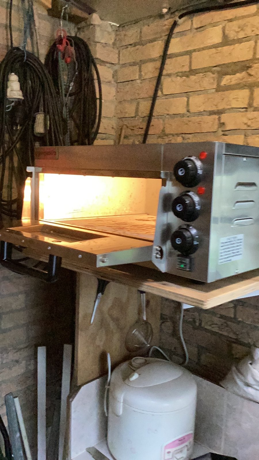 GGM Gastro pizza oven, Ophalen of Verzenden, Zo goed als nieuw