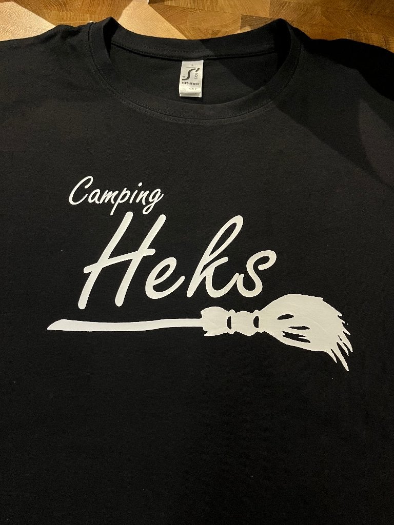 Camping heks t-shirt, trui of hoodie, Ophalen of Verzenden, Nieuw, Maat 46 (S) of kleiner