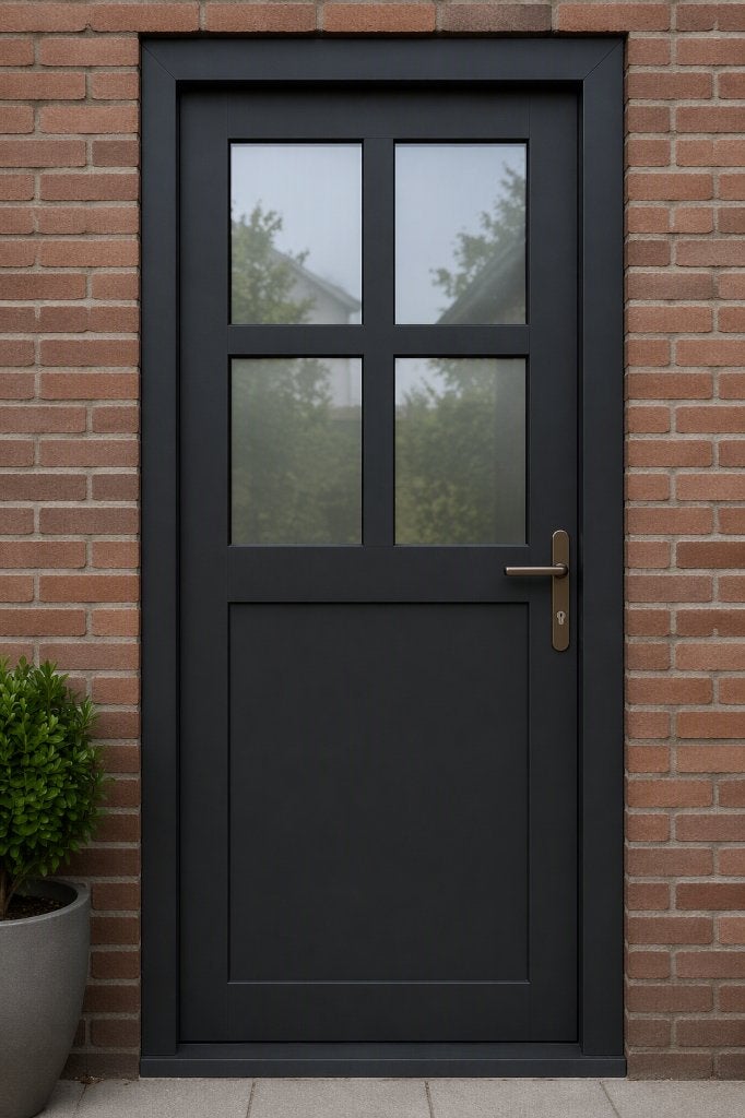 Voordeur, Doe-het-zelf en Verbouw, Deuren en Horren, Nieuw, Buitendeur, Glas, 200 tot 215 cm