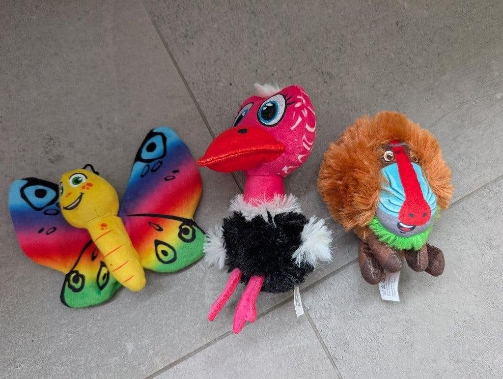 Knuffels LIDL Safarimini's en achtertuinmini, Lidl, Ophalen of Verzenden