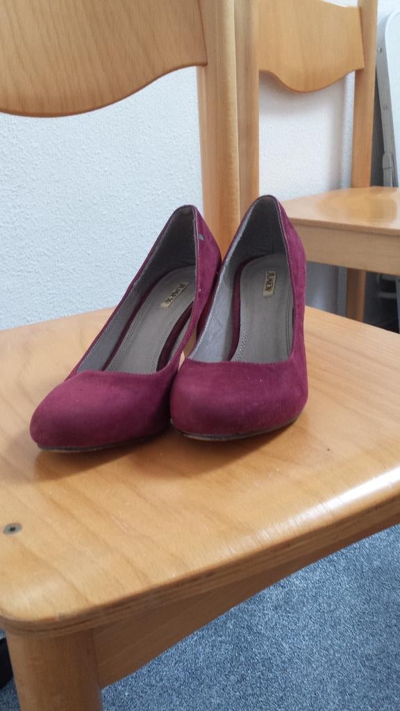 Bordeauxrode damespumps hoge hak, Pumps, Overige kleuren, Verzenden, Jumex