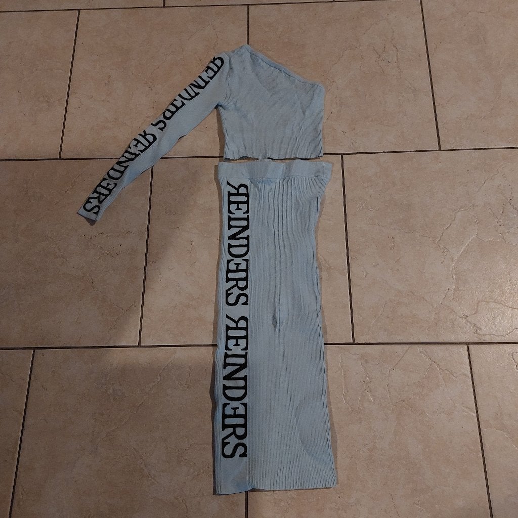 Setje rok en shirt Reinders, Kleding | Dames, Ophalen, Reinders, Blauw, Zo goed als nieuw