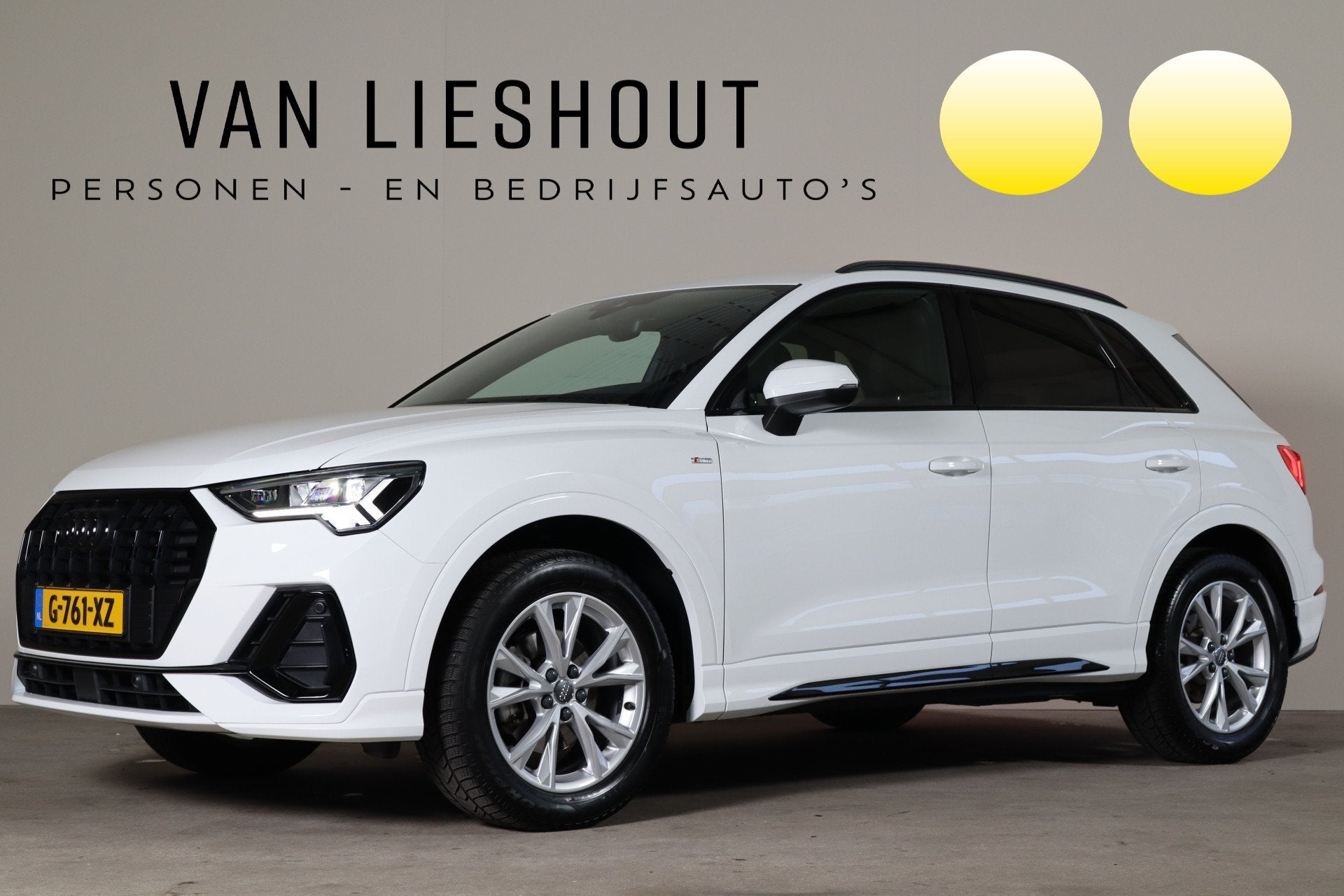 Audi Q3 35 TFSI Pro Line S-Line NL-Auto! Sfeerverlichting I, Euro 6, 4 cilinders, 150 pk, 1505 kg