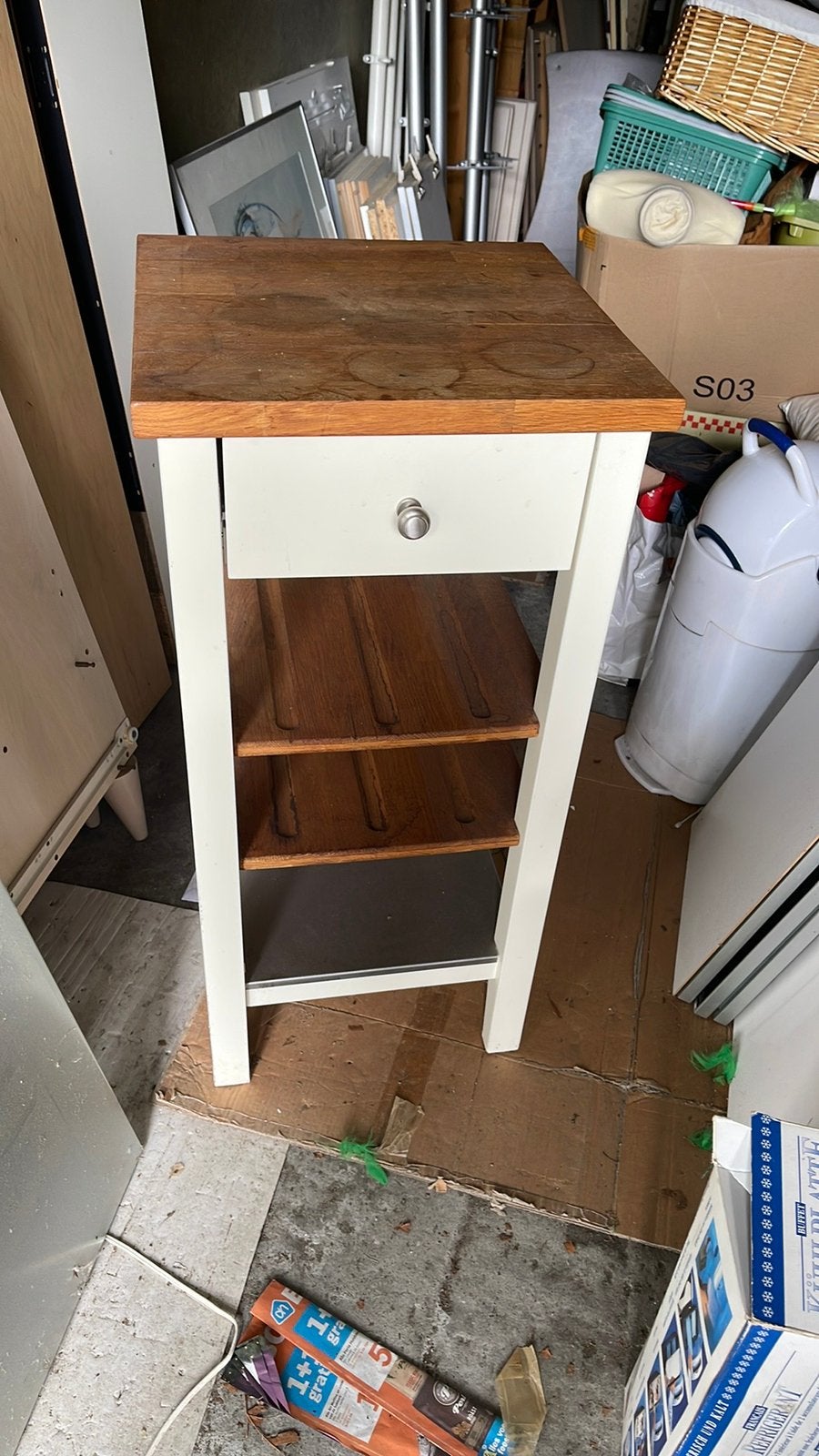 Ikea STENSTORP keukenelement / bijzettafel, Ophalen, Gebruikt, 50 tot 100 cm, Minder dan 100 cm
