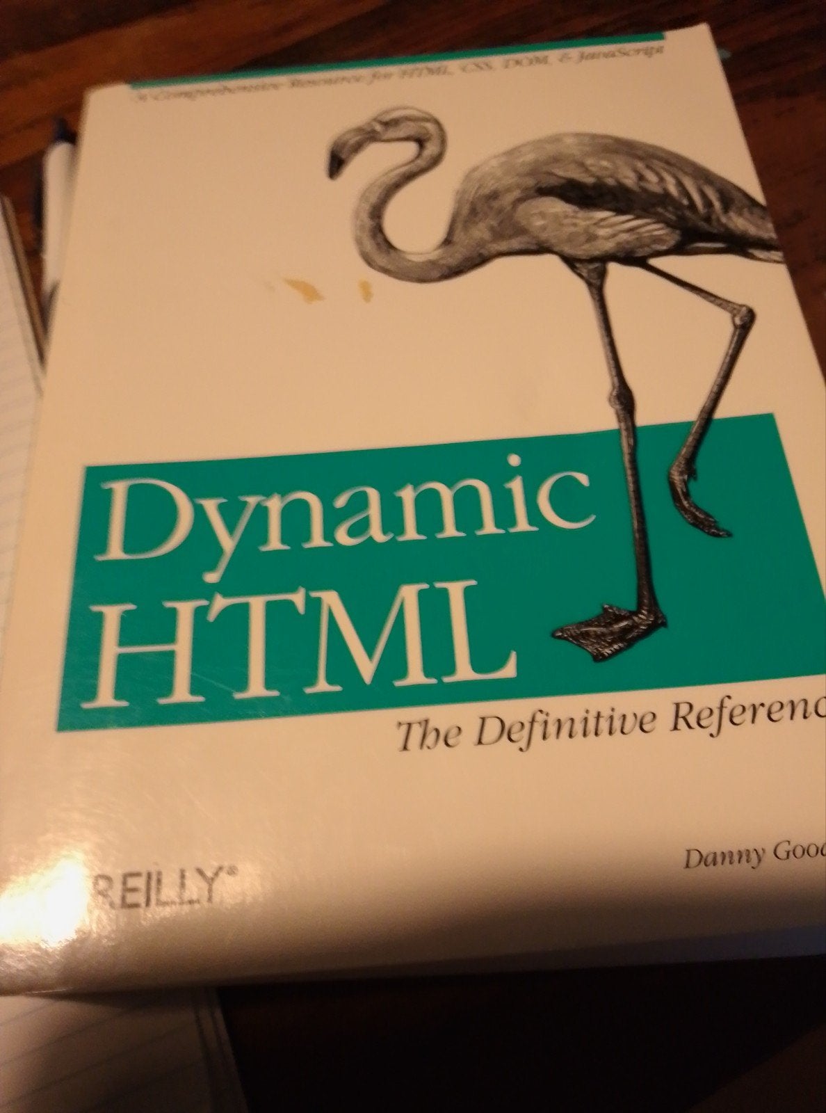 Dynamic HTML: The Definitive Reference (O'Reilly), Boeken, Ophalen of Verzenden, Gelezen, Internet of Webdesign, Danny Goodman