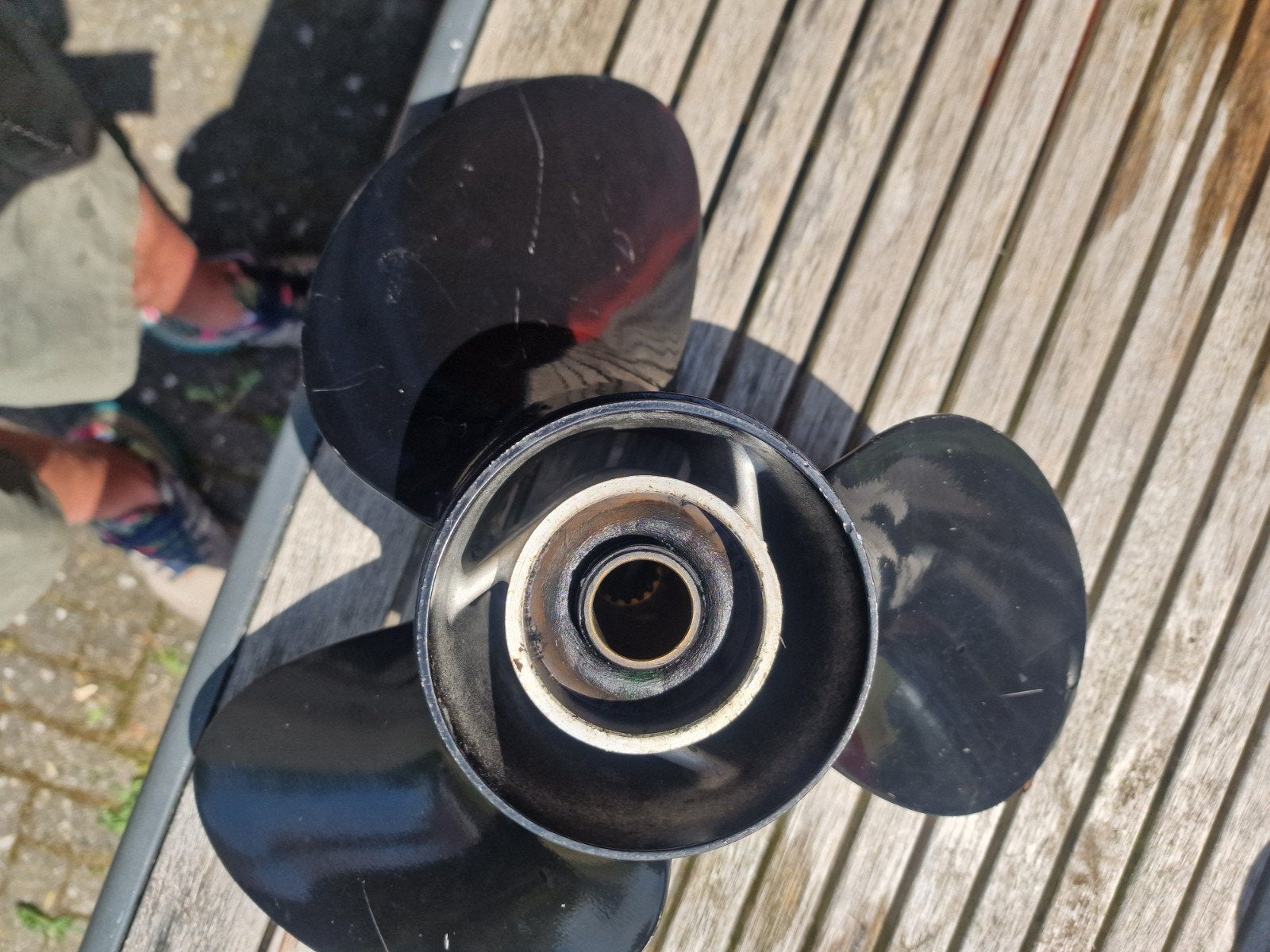 Johnson/Evinrude schroef nieuw 15x17, Watersport en Boten, Bootonderdelen, Ophalen of Verzenden