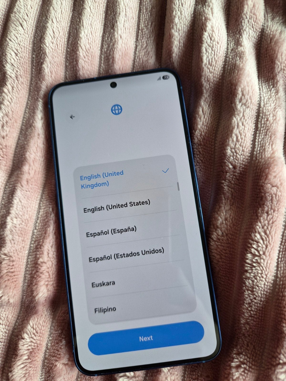 Samsung S25, Ophalen, Overige modellen, Blauw, Zo goed als nieuw