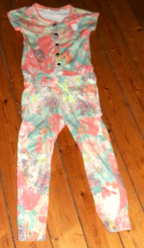 mooie Vingino broek salopette maat 6 - 116, Broek, Meisje, Ophalen of Verzenden, Zo goed als nieuw