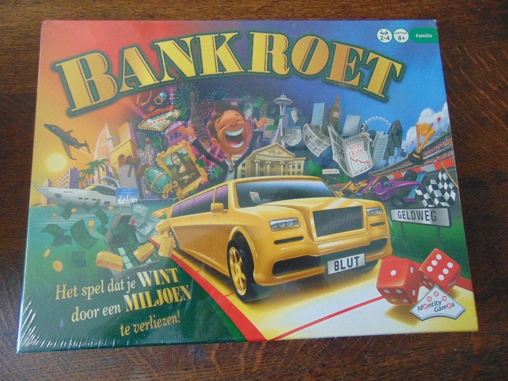 Bankroet Spel Identity Games NIEUW in de Verpakking, Een of twee spelers, Ophalen of Verzenden, Nieuw, Identity Games