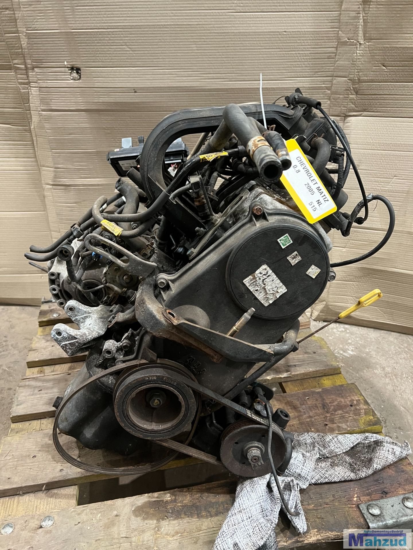 chevrolet matiz 0,8 Motor motorblok BLF, Gebruikt, Info@gm.com, Chevrolet, Ophalen of Verzenden