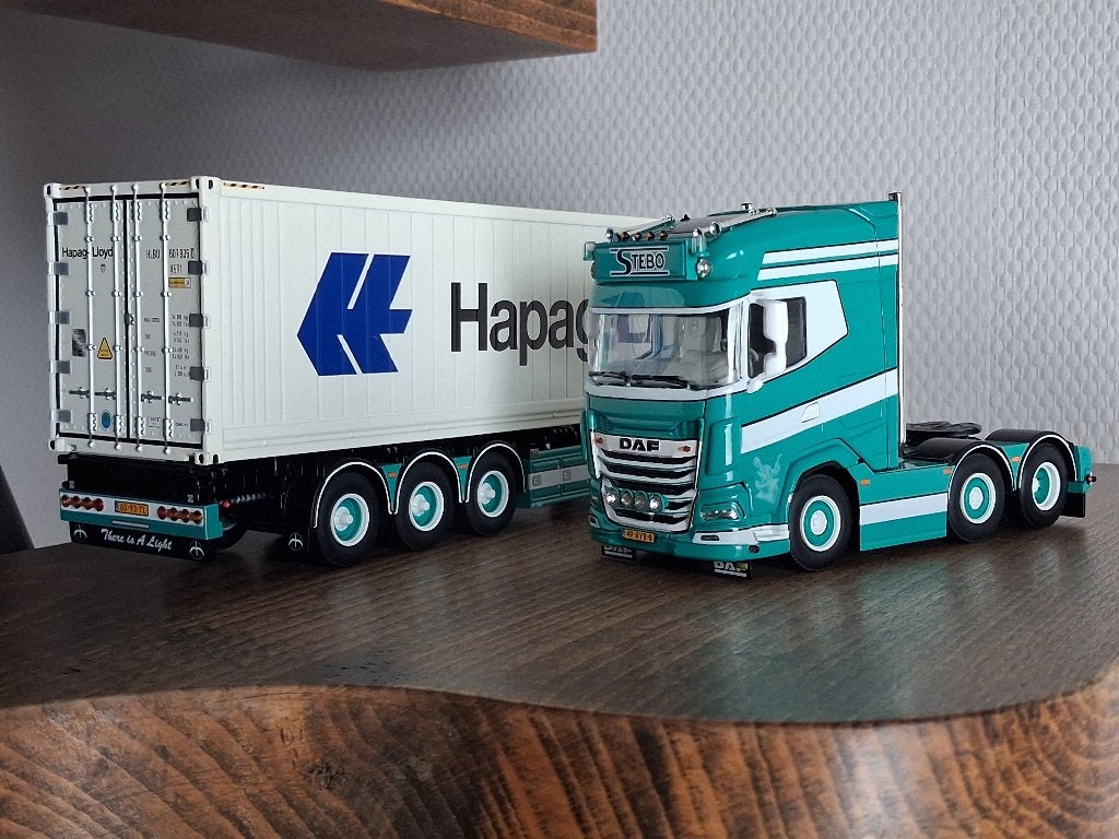 Stebo DAF XG WSI Models, Hobby en Vrije tijd, Modelauto's | 1:50, Ophalen of Verzenden, Nieuw, Bus of Vrachtwagen, Wsi