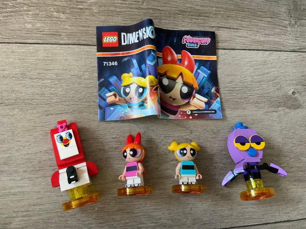 LEGO Dimensions Team Pack 71346 Powerpuff Girls, Avontuur en Actie, 2 spelers, Ophalen of Verzenden, Zo goed als nieuw