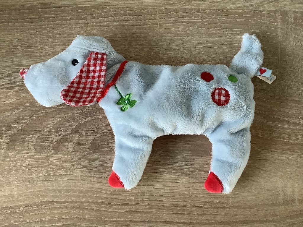 Hond knuffeldoekje lapje Spiegelburg home korreltjes 4 euro, Ophalen of Verzenden, Zo goed als nieuw, Overige typen