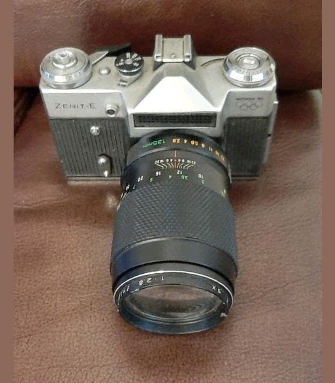 Aangeboden: een klassieke Zenit-E spiegelreflexcamera, een i, Audio, Tv en Foto, Ophalen of Verzenden, Gebruikt, Spiegelreflex