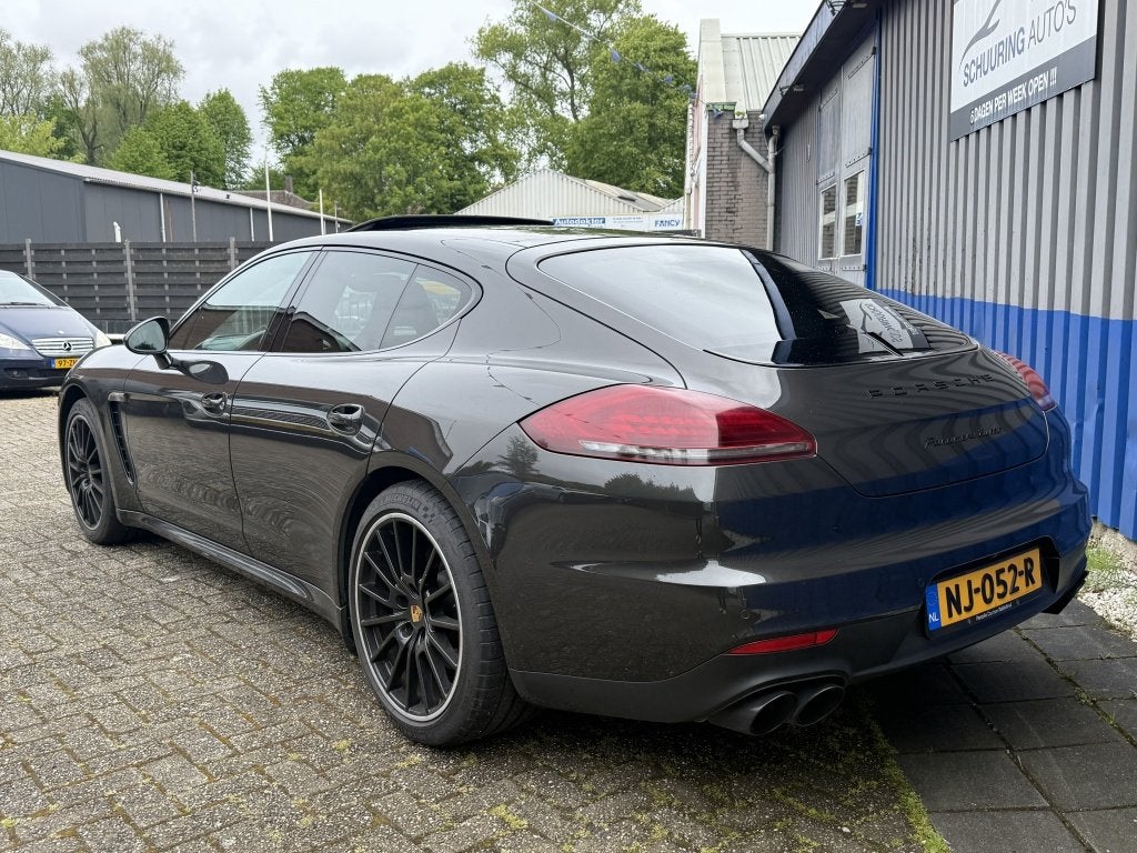 Porsche Panamera 4.8 Turbo (bj 2013, semi-automaat), Auto's, Porsche, Automaat, Euro 5, Gebruikt, 8 cilinders