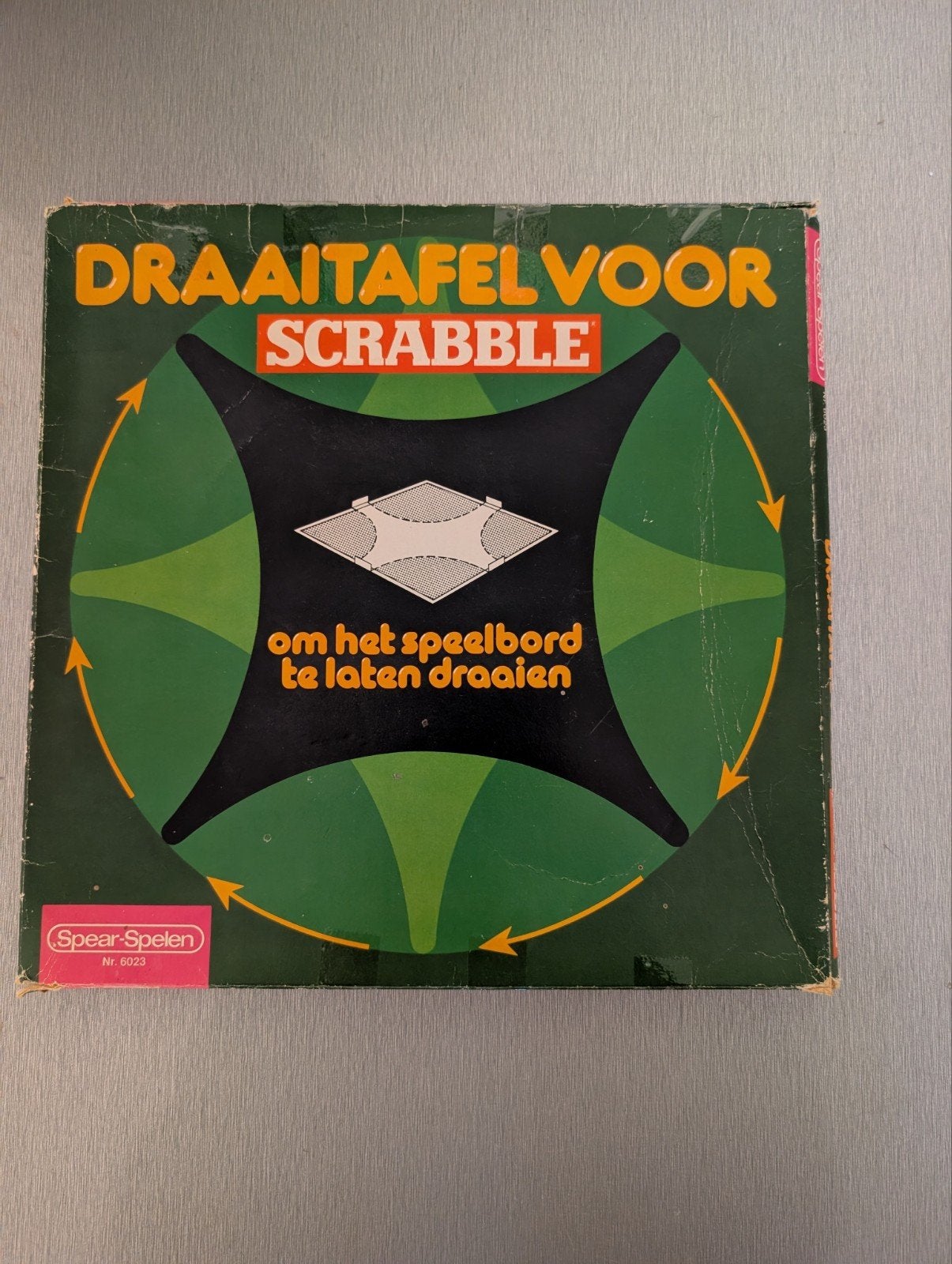 Scrabble Draaitafel - Handige Draaischijf voor Scrabble, Ophalen of Verzenden, Gebruikt, Spear-Spelen