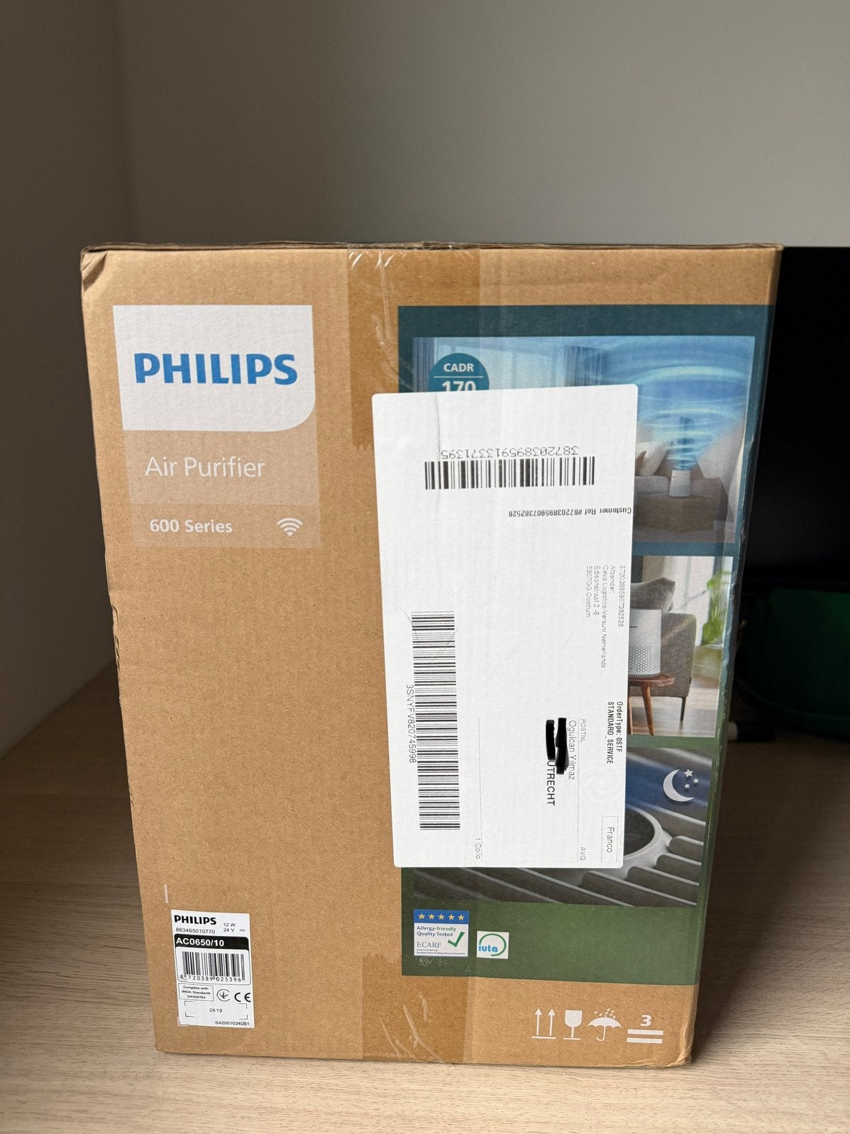 Philips Air Purifier 600 Series AC0650/10 - Nieuw, Ophalen of Verzenden, Nieuw, Luchtreiniger