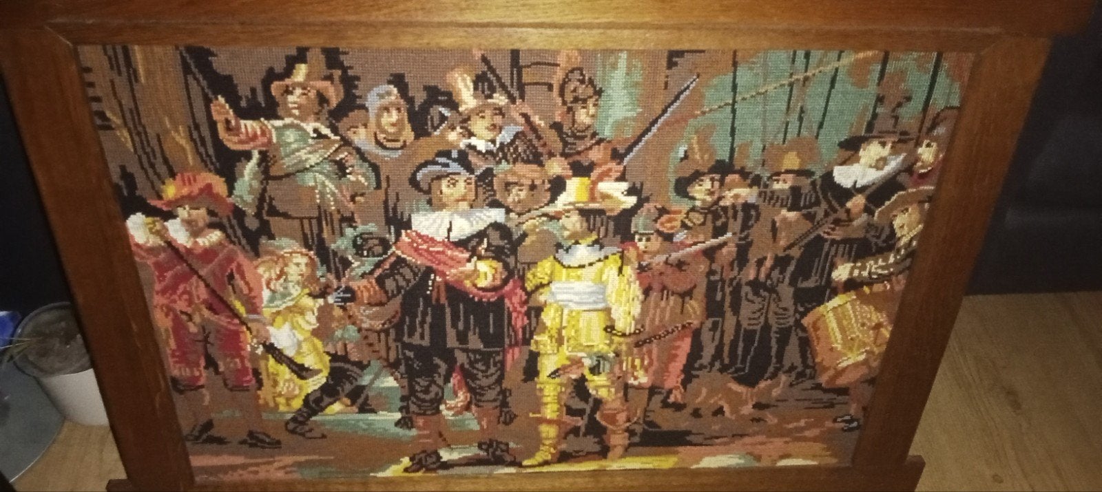 De Nachtwacht - Rembrandt  borduur, Ophalen of Verzenden