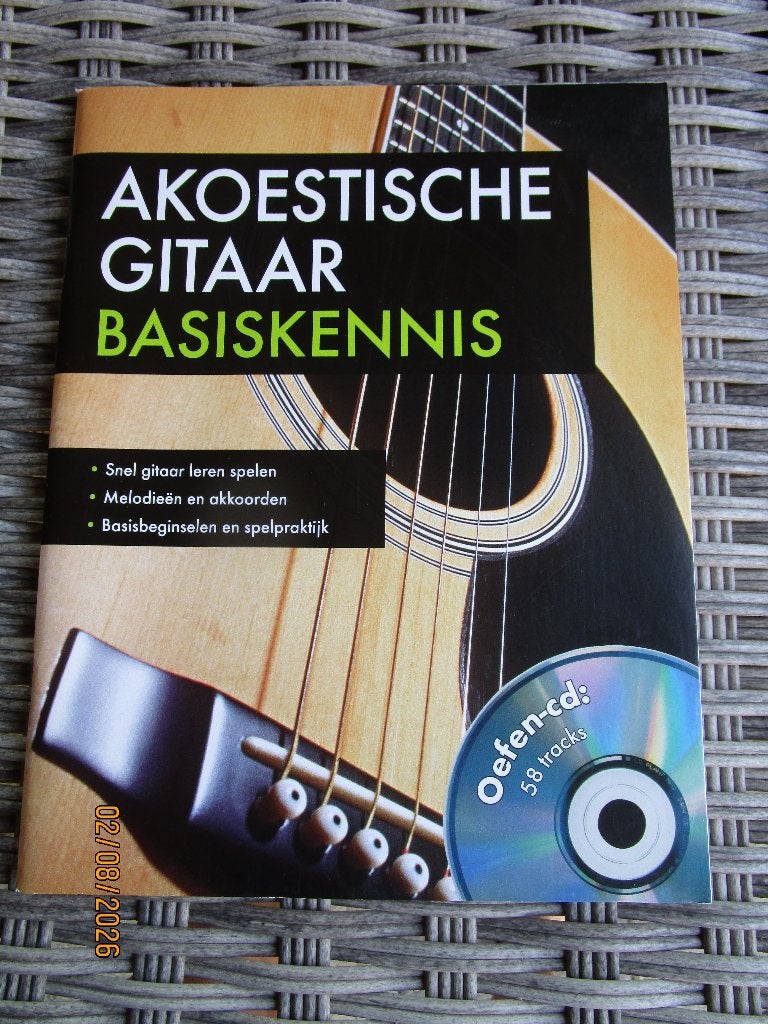 Akoestische Gitaar Basiskennis - Leer snel gitaar spelen, Overige genres, Les of Cursus, Ophalen of Verzenden, Gitaar