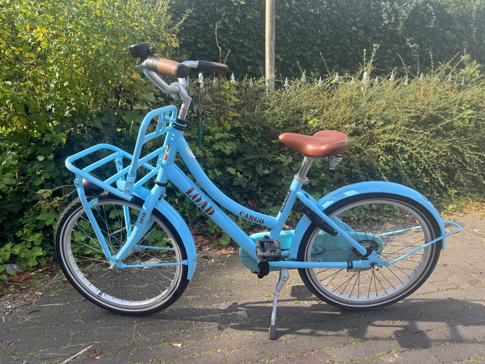 Blauwe meiden fiets, Fietsen en Brommers, Terugtraprem, Goederen, Zo goed als nieuw, Ophalen