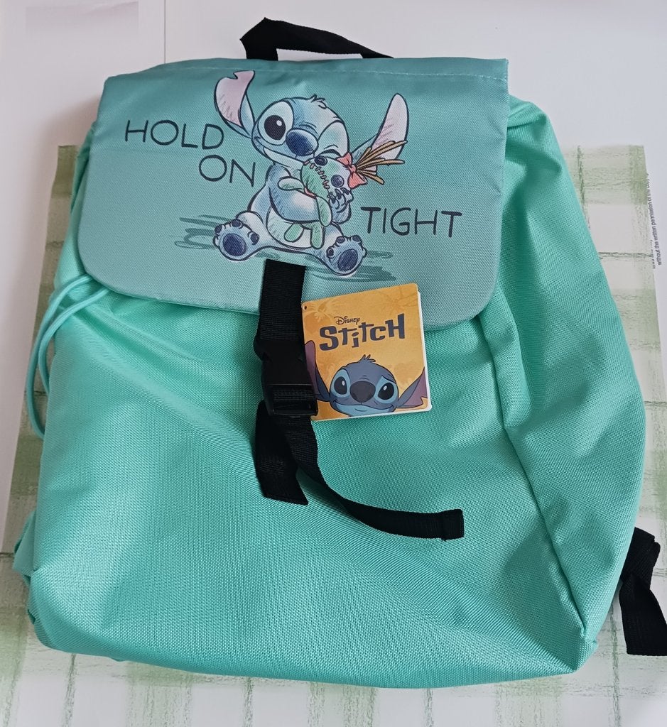 Disney Lilo & Stitch Mintgroen Schooltas Rugtas NIEUW, Sieraden, Tassen en Uiterlijk, Overige kleuren, Rugtas, Ophalen of Verzenden