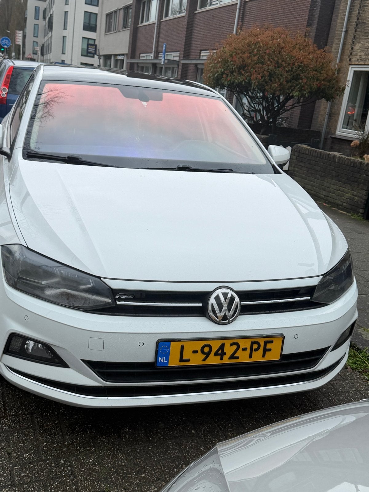Volkswagen Polo 1.6 TDI 95pk 2018 Wit, Auto's, Voorwielaandrijving, Wit, Particulier, 125 €/maand