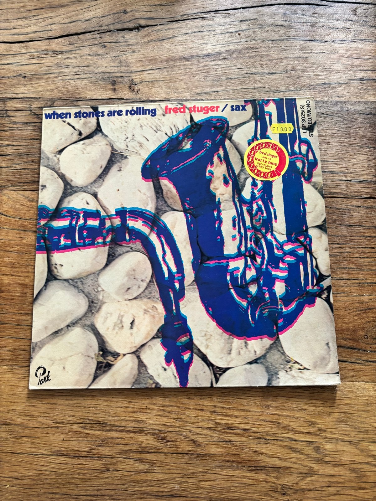 Fred Stuger / Sax - When Stones Are Rolling LP (Jazz), Gebruikt, Originele persing, Ophalen of Verzenden, 12 inch