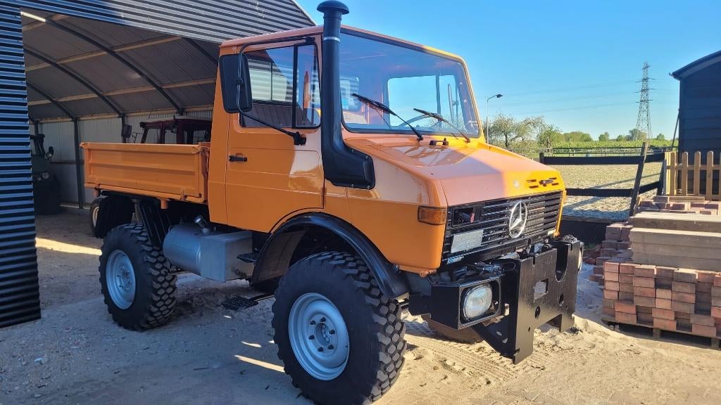 Mercedes Unimog 1200 Turbo uitvoering., Gebruikt, 2500 tot 5000, 120 tot 160 Pk, Ophalen