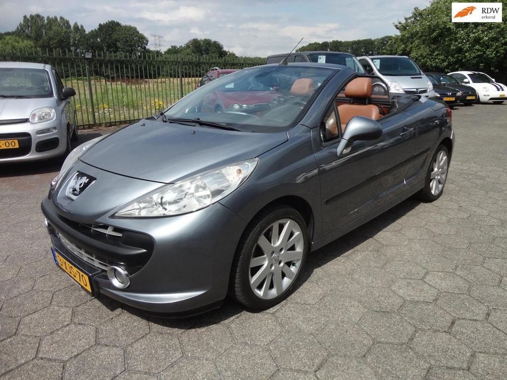 Peugeot 207 CC 1.6 VTi AUTOMAAT, Gebruikt, Beige, 4 cilinders, Cabriolet