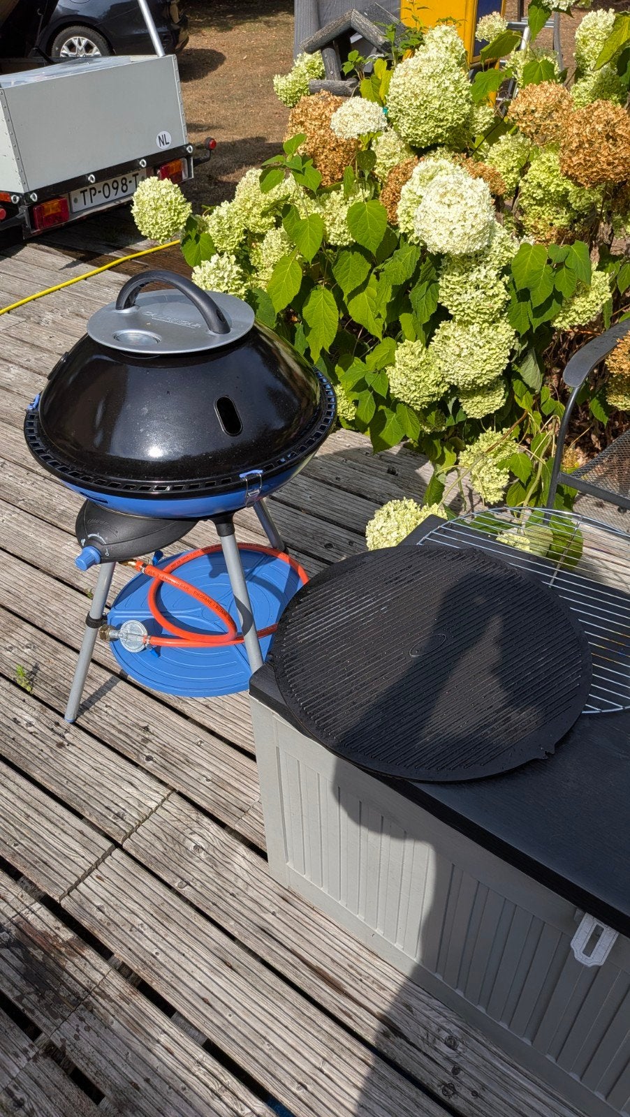 Campingaz Party Grill 600 met slang en drukregelaar, Ophalen, Gebruikt