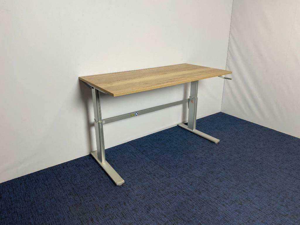 1 x Bureau Actiforce, nieuw blad naar keuze, 160 x 80 cm., Ophalen, 160 cm, Gebruikt, In hoogte verstelbaar