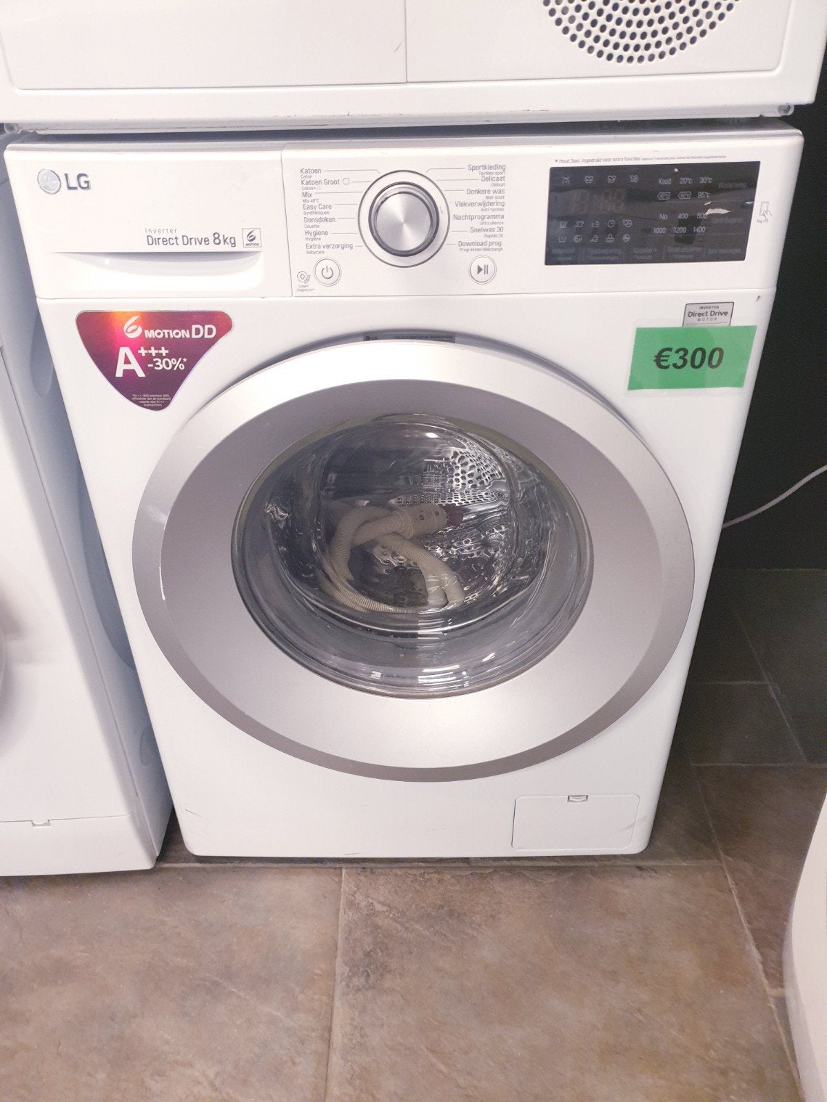 wasmachine LG 8kg️ ️A+++ 6Motion 1 jaar Garantie, 1200 tot 1600 toeren, 8 tot 10 kg, Energieklasse A of zuiniger, Ophalen of Verzenden