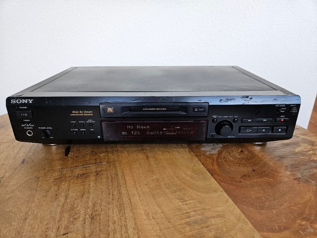Sony minidisc speler. Sony MDD-JE520, Ophalen of Verzenden, Refurbished