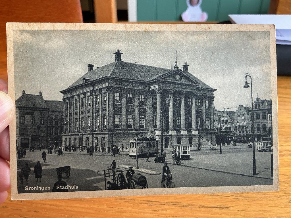 Groningen, Verzenden, 1940 tot 1960, Ongelopen, Groningen