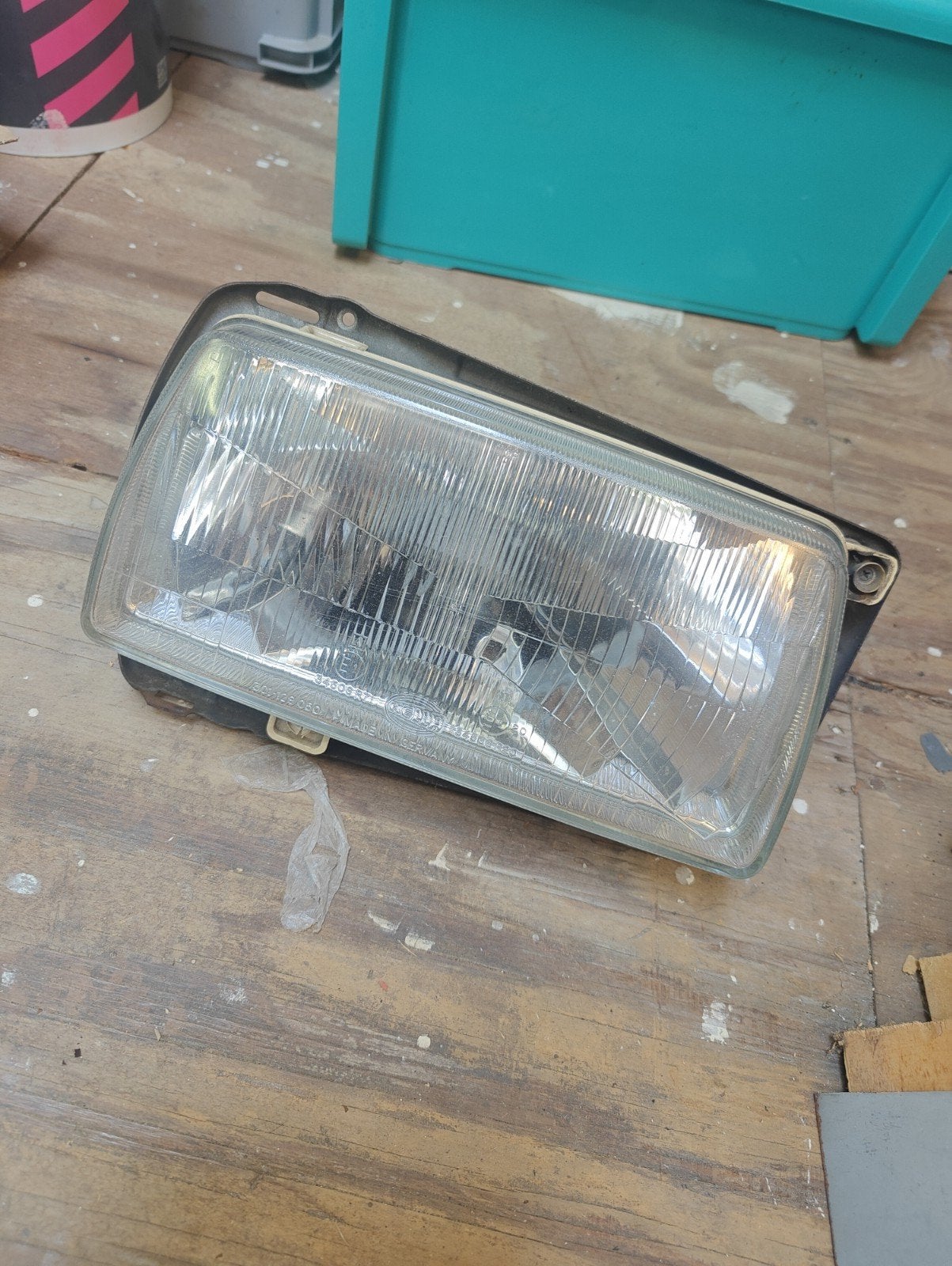 koplamp rechts Vw Jetta mk2, Auto-onderdelen, Ophalen of Verzenden