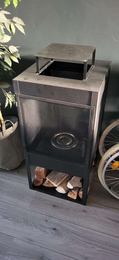 Bio ethanol brand kachel binnen / buiten, Huis en Inrichting, Kachels, Ophalen, Overige brandstoffen, Zo goed als nieuw, Bio-ethanolhaard