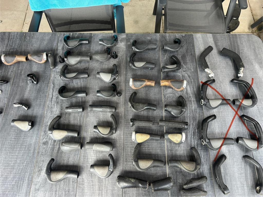 Diverse Ergon en Syntace MTB handvatten (gebruikt), Ophalen of Verzenden, Gebruikt