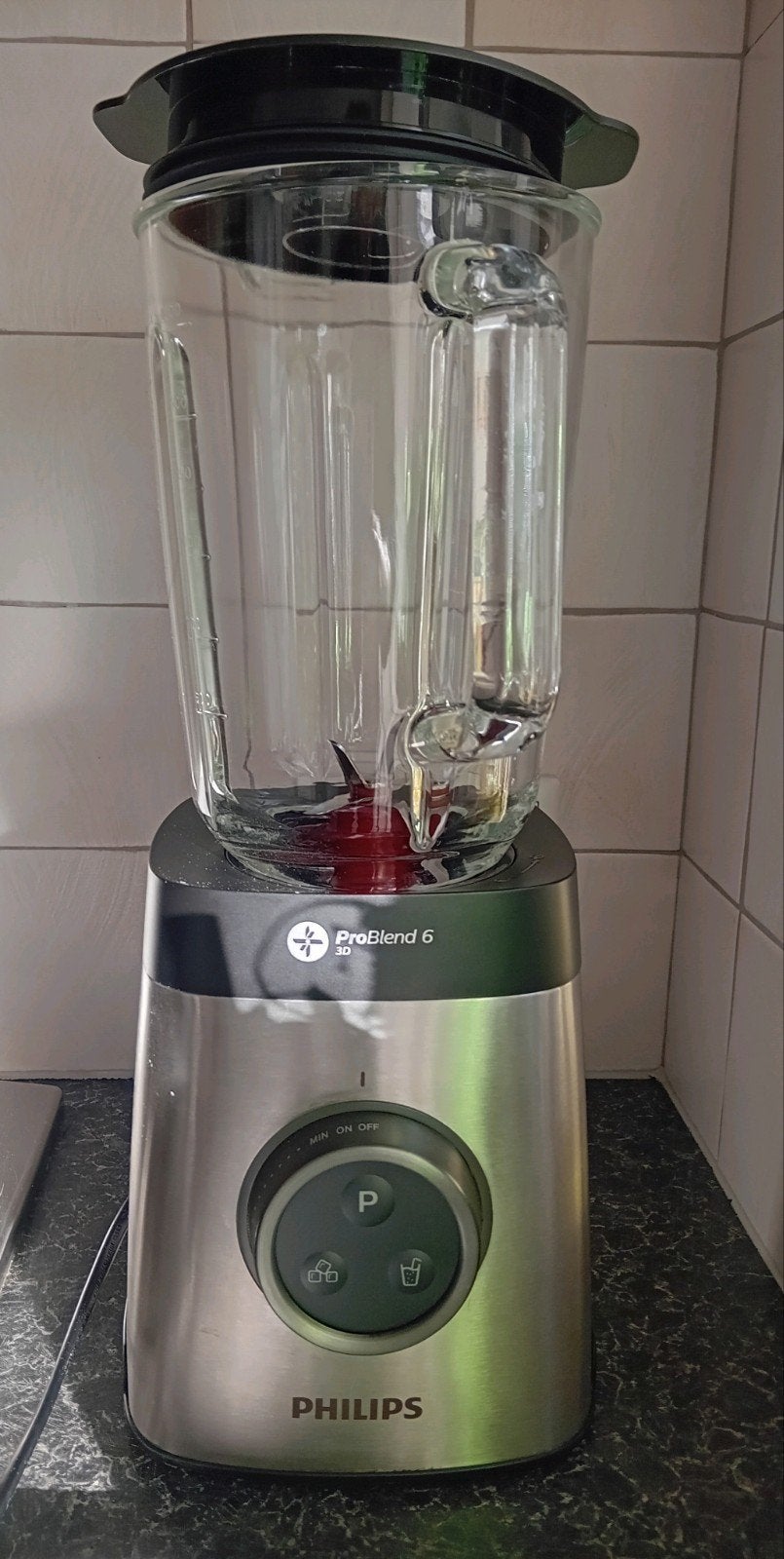 Philips HR3655/00 High Speed Blender - ProBlend 6 3D, Ophalen of Verzenden, Gebruikt, Blender