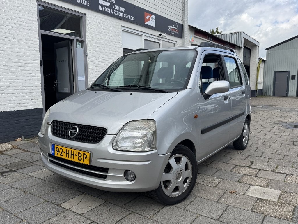Opel Agila 1.2-16V Elegance*NW-APK*AIRCO* (bj 2001), Auto's, Gebruikt, 31 €/maand, 4 stoelen, Origineel Nederlands