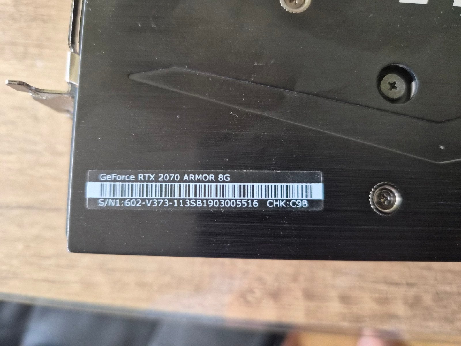MSI GeForce RTX 2070 ARMOR 8GB - Defect, Computers en Software, Videokaarten, Niet werkend, Nvidia, PCI-Express 3.0, GDDR6, HDMI