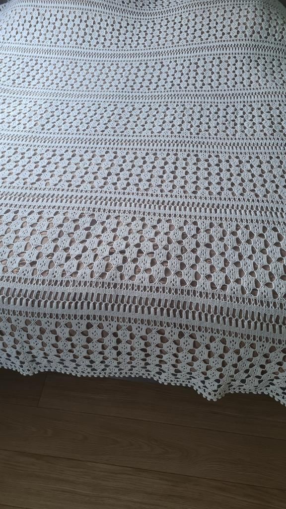 Gehaakte bedsprei 260x230cm, Ophalen of Verzenden
