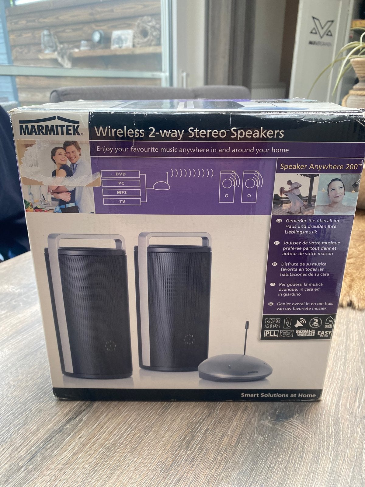Speakers marmitek, Ophalen of Verzenden, Zo goed als nieuw, Overige merken
