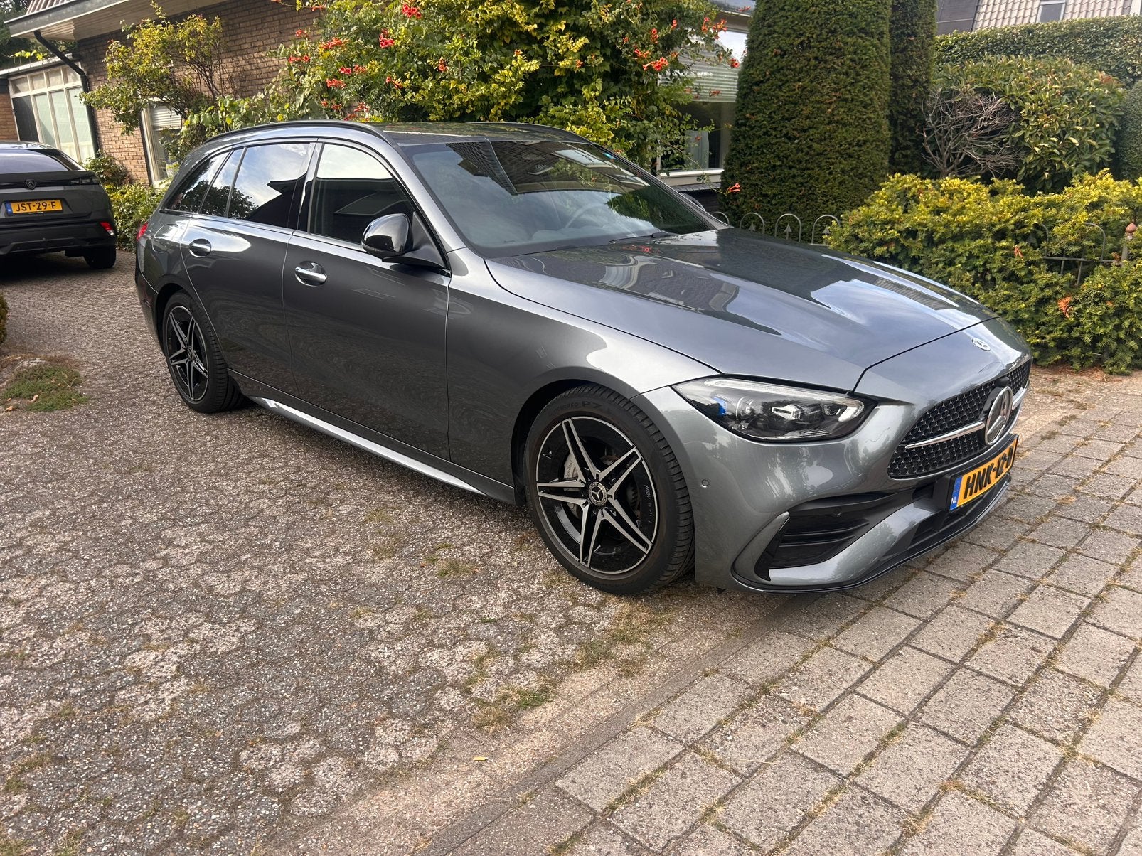 Mercedes-Benz C-Klasse C180| AMG| Night| Massage| Laser, Automaat, 1800 kg, 4 cilinders, Stationwagon