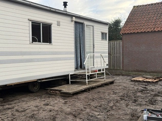 Comfortabele stacaravan met 2 slaapkamers, Caravans en Kamperen, Stacaravans, Tot en met 4