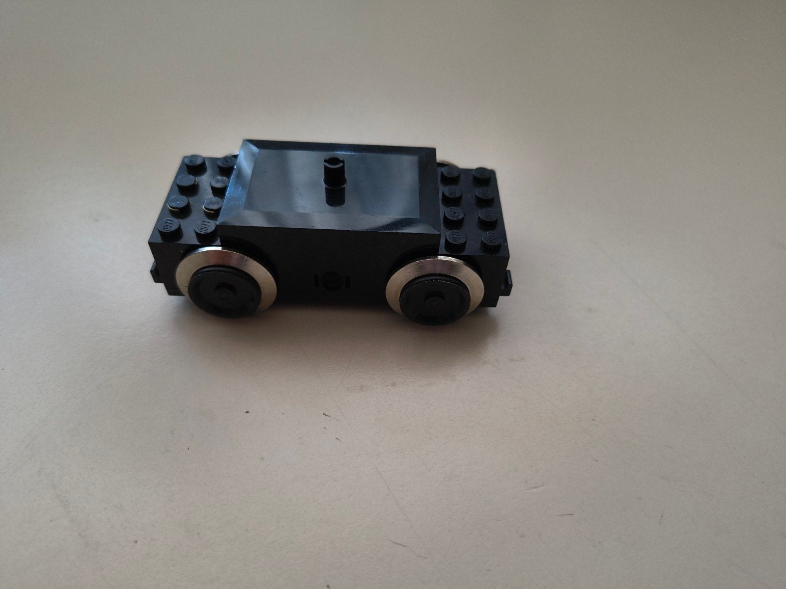 Lego 9 volt trein motor 10153 voor rails metalen strip igst, Gebruikt, Overige thema's, Lego, Overige typen