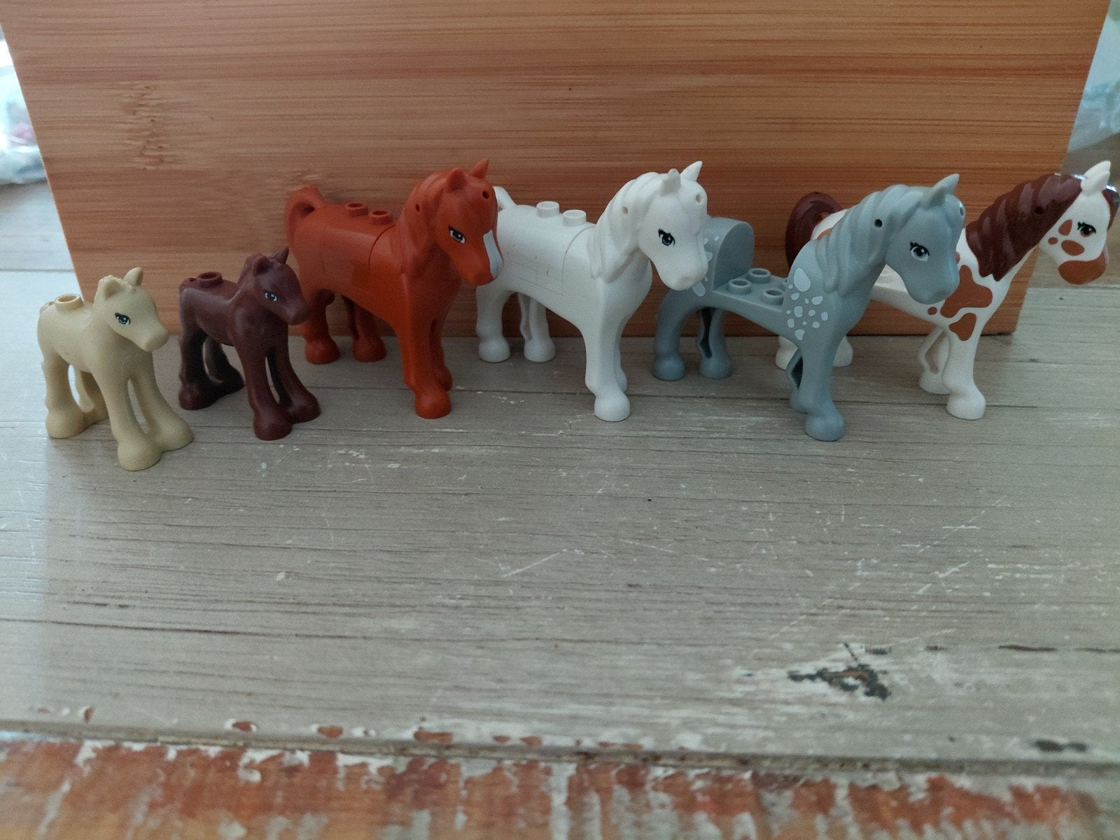 lego paarden en veulens, Ophalen, Gebruikt, Losse stenen, Lego
